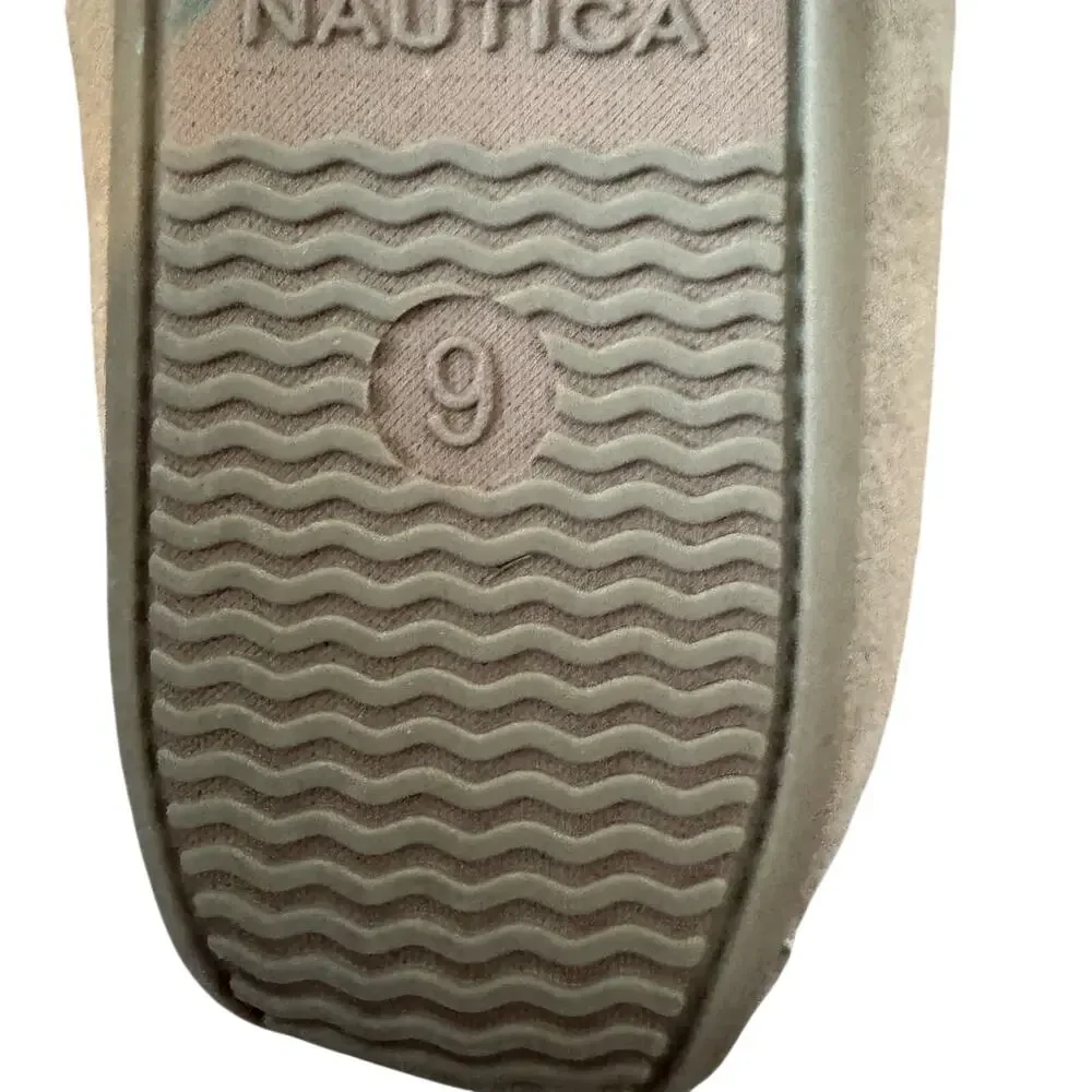 Nautica Faux Fur clearwater fold Slippers